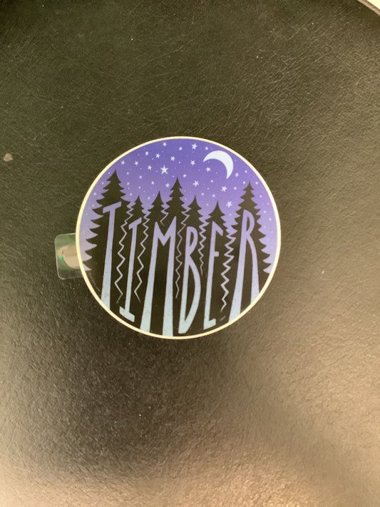 Timber Sticker