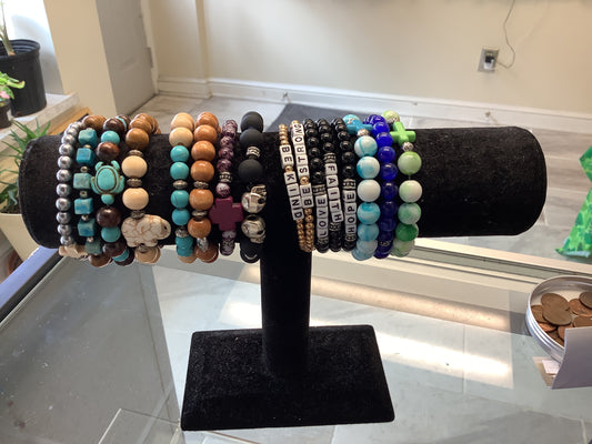 Bailey Beaded/Stretch Bracelets