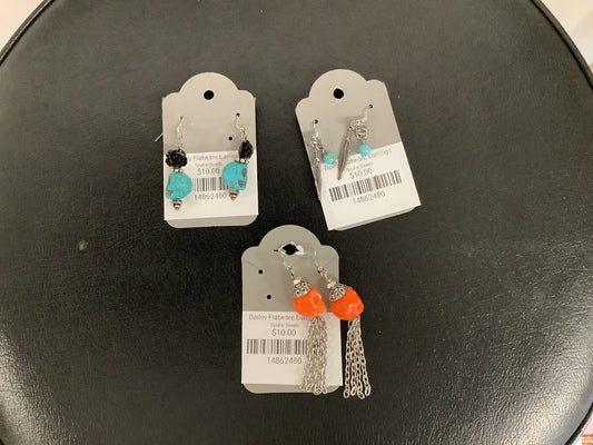 Bailey Flatware Earrings