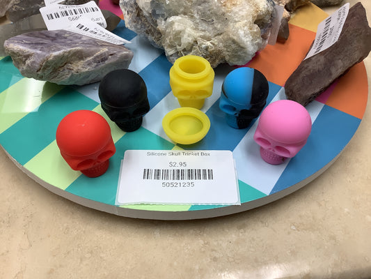 Silicone Skull Trinket Box