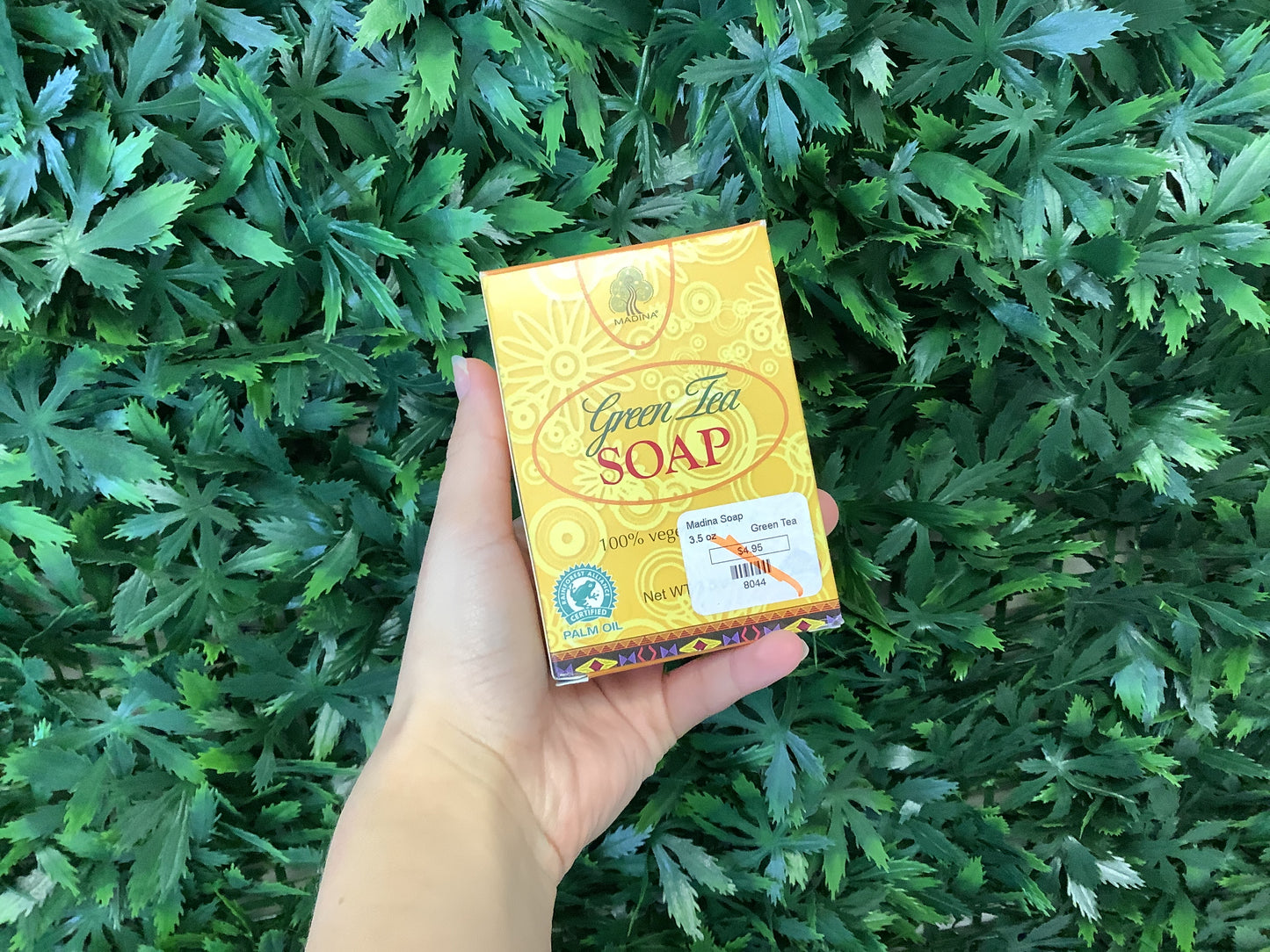 Madina Soap - Green Tea 3.5oz.