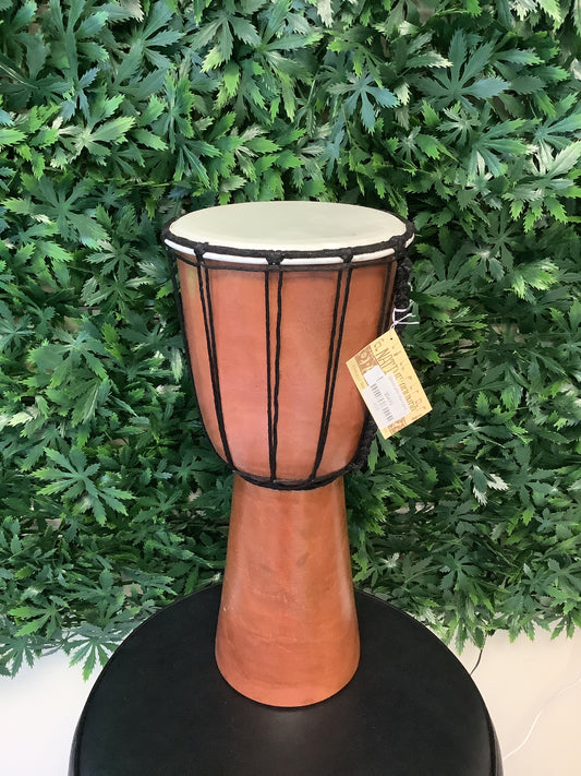 Djembe Plain Mahogany