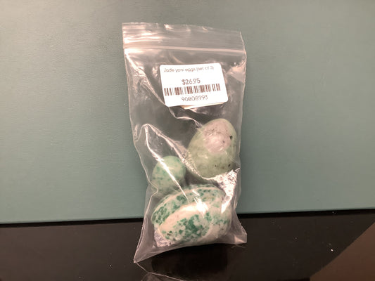 Jade Yoni Eggs (Set of 3)