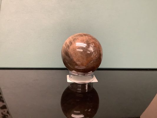 Chocolate Moonstone Sphere