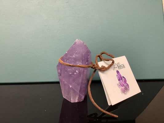 RP Polished Amethyst Point