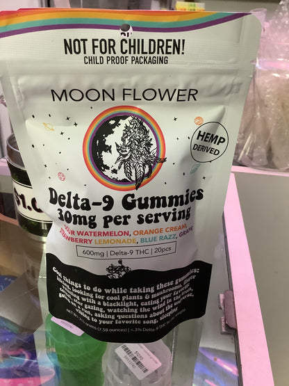 Moon Flower D9 Edibles