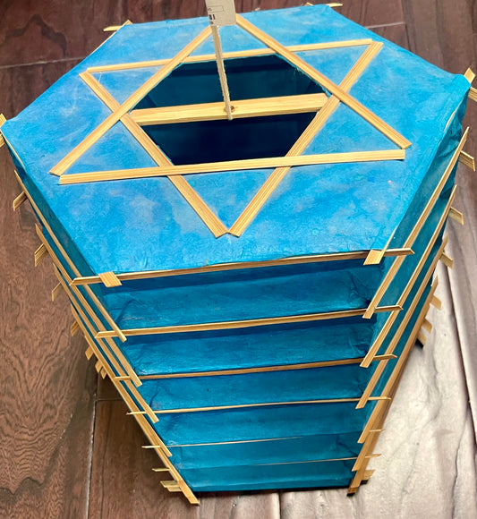 Blue Paper Lantern