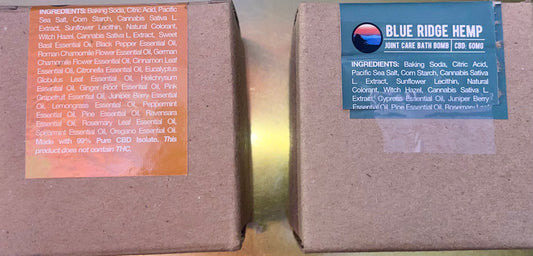 Blue Ridge Hemp Bath Bombs