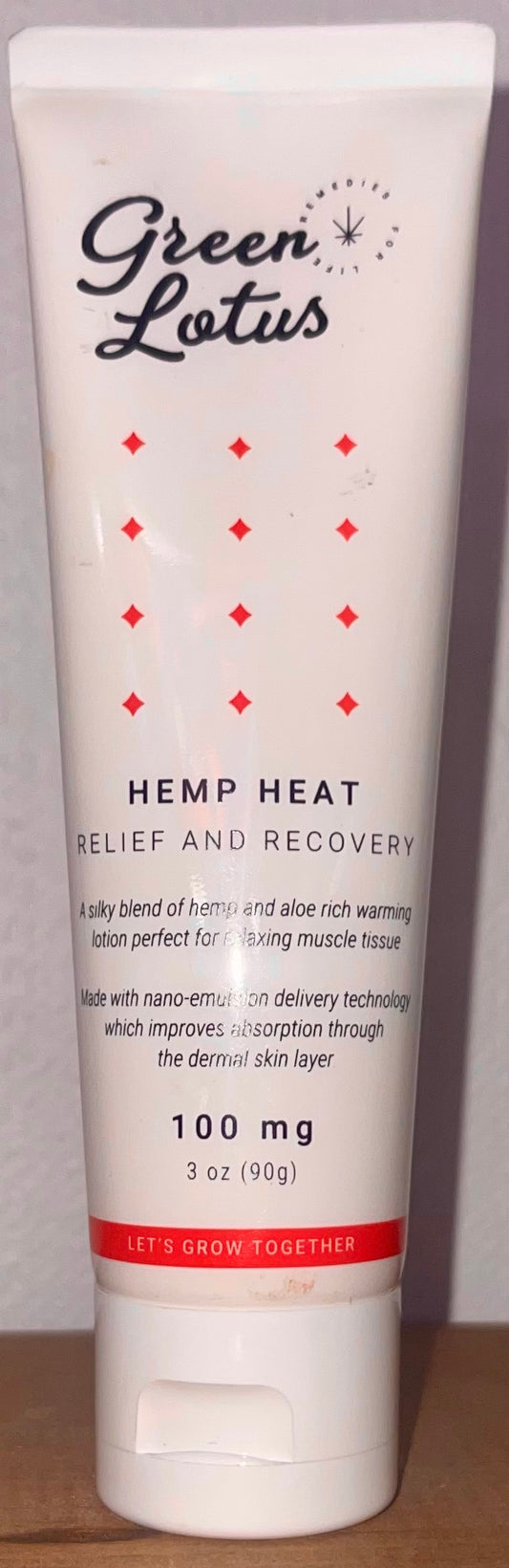 Green Lotus Hemp Heat Cream