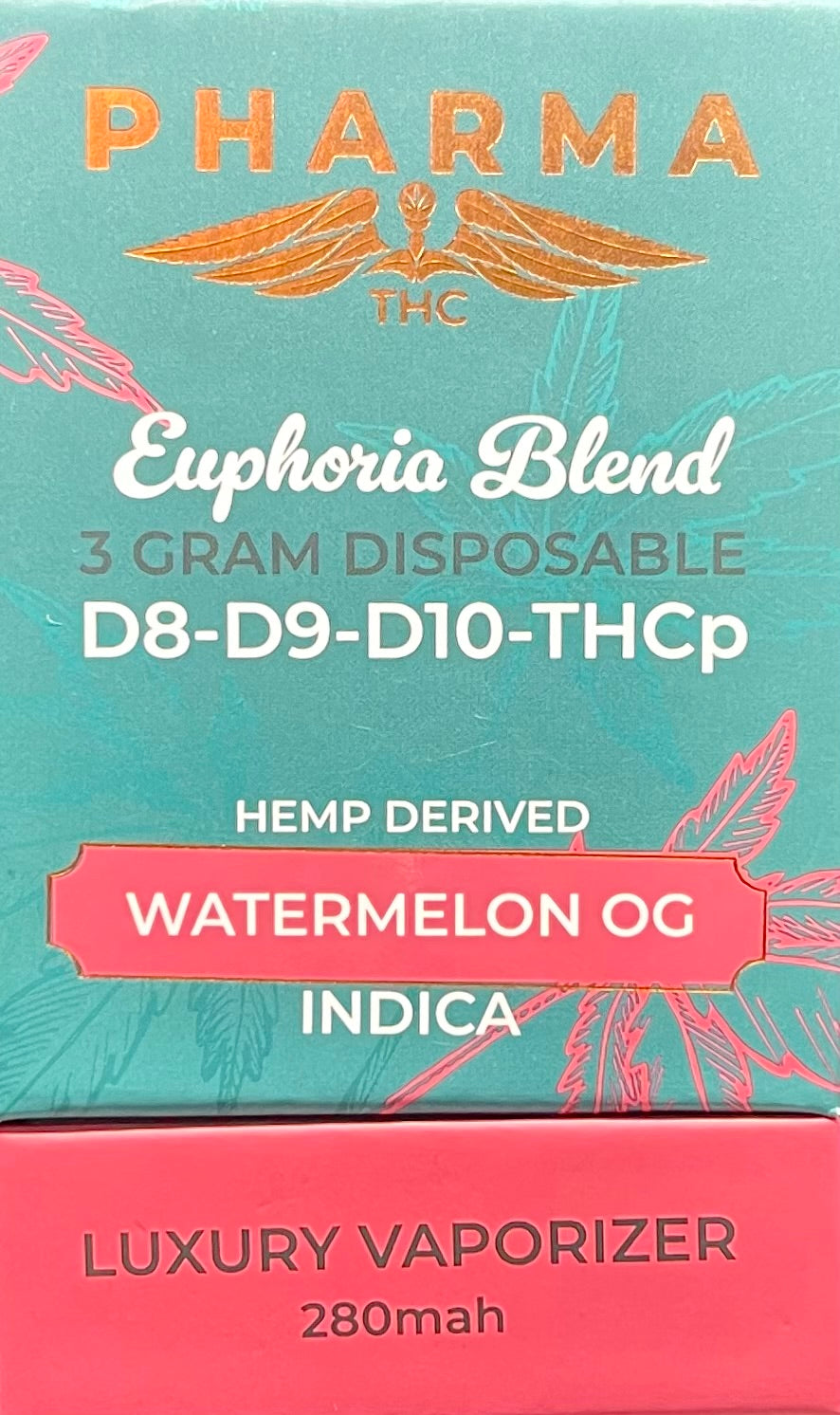 PharmaCBD Euphoria Blend 3g Disposables