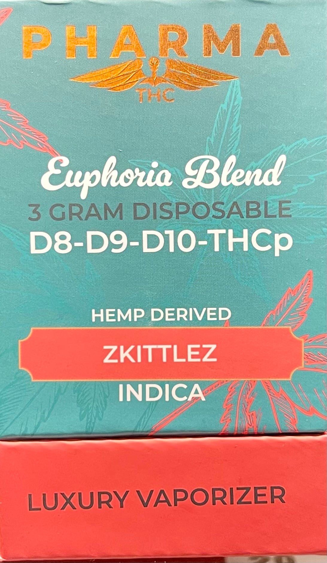 PharmaCBD Euphoria Blend 3g Disposables