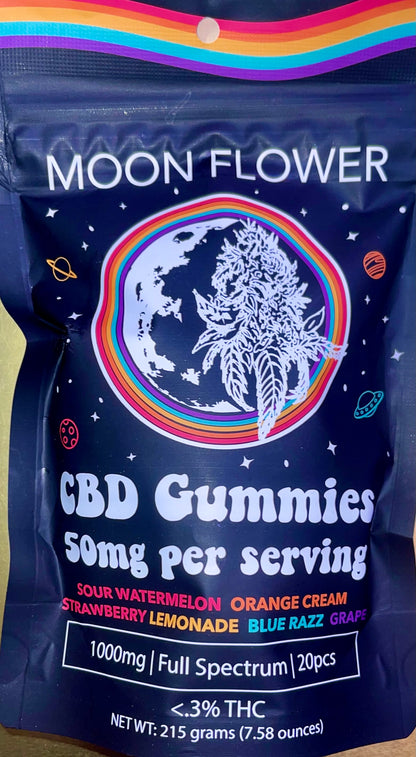 Moon Flower CBD/CBG Edibles