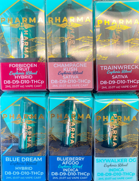 PharmaCBD Euphoria Blend 2g Carts
