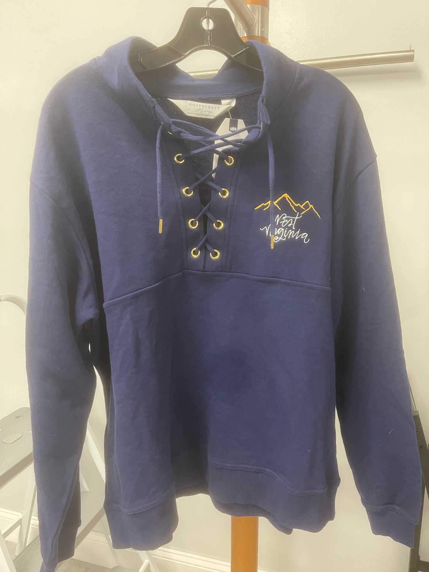 Boxercraft WV Ladies Lace up Pullover