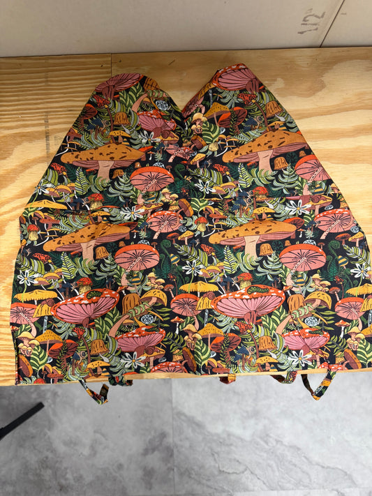 Garden of Mushroom Open Back Top
