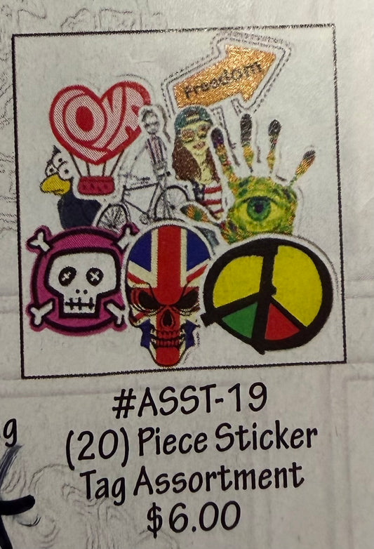 Assorted Gypsy Rose Stickers