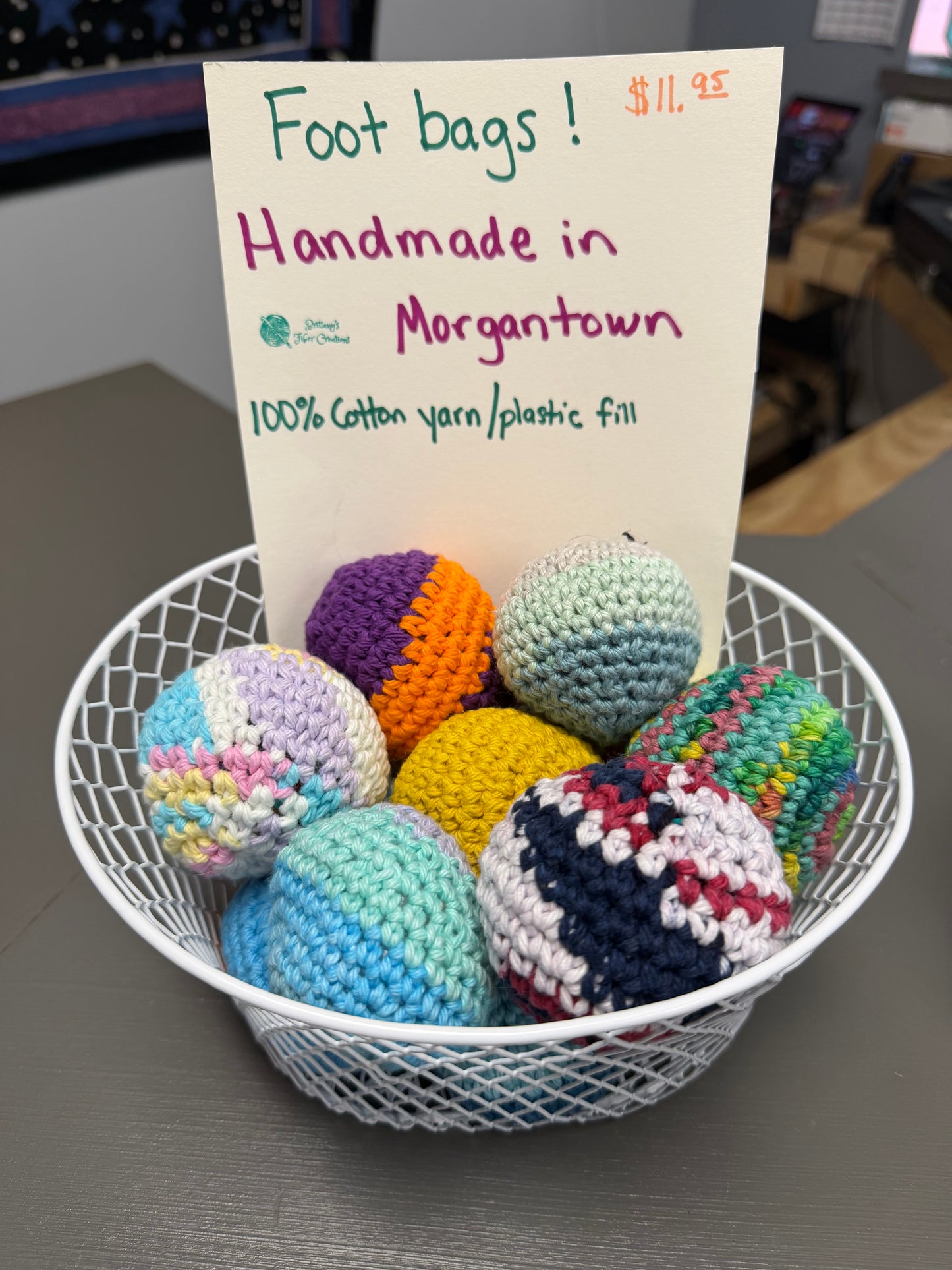 Handmade Footbags