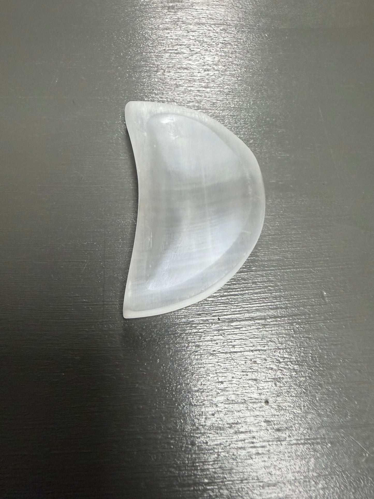 Crescent Moon Selenite Bowl