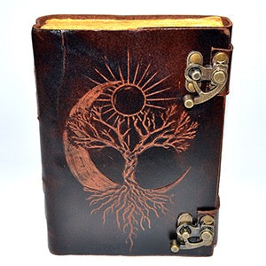 Leather Tree of Life Journal