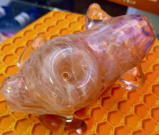 Fumed Turtle Pipe