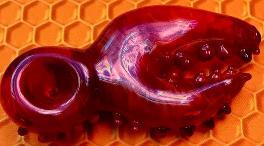 Andromeda Glass Lobster Claw Pipe