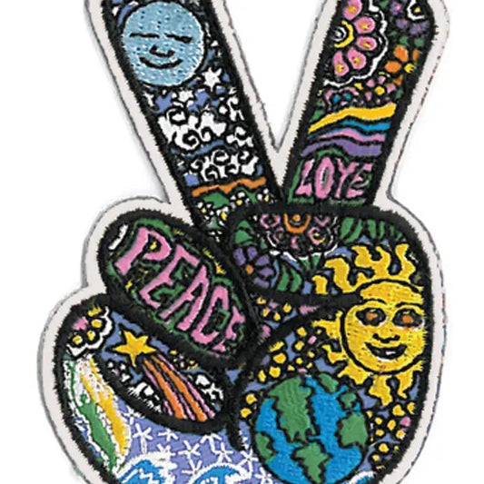 Dan Morris Peace Fingers Patch