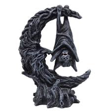 5 1/4" Bat Hanging on Moon