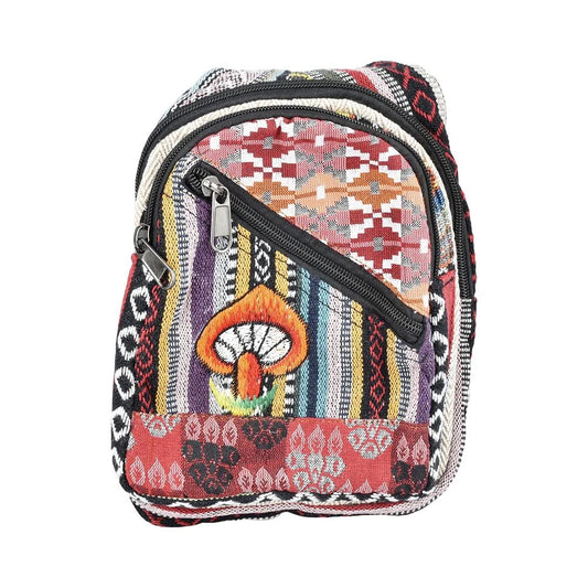 Threadhead Mushroom Patchwork Sling Bag