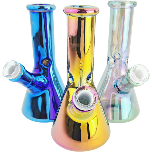 6.5" Iridescent Beaker