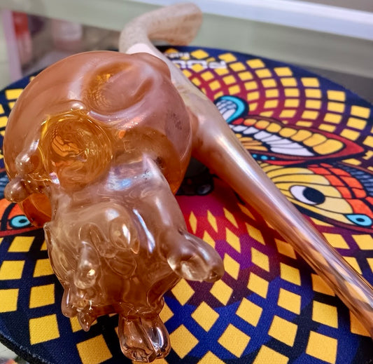 Dynamite Fumed Skull Bubbler