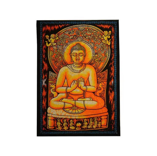 Buddha Batik Wall Tapestry