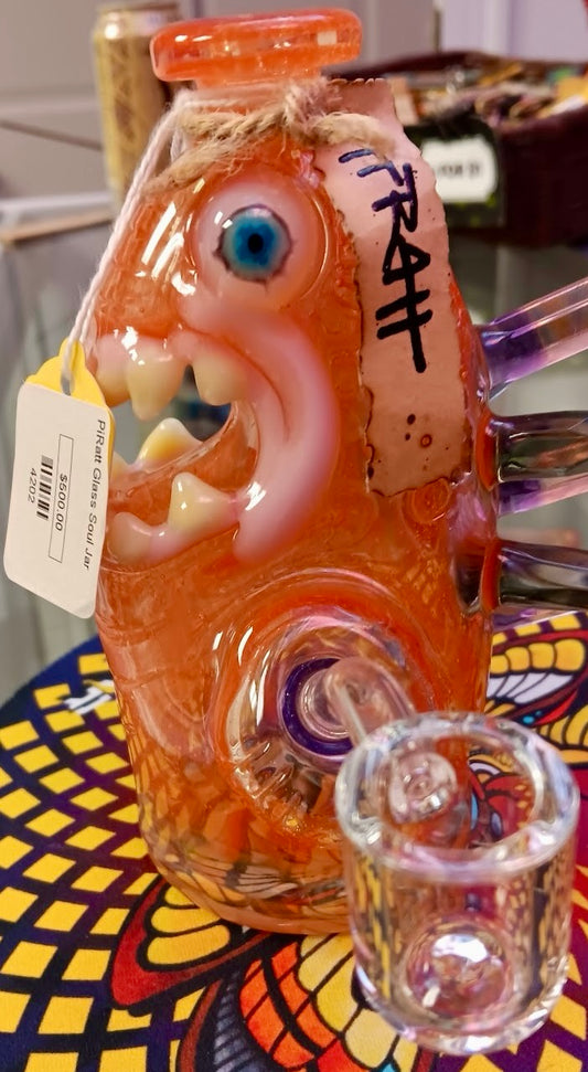 Pirate Glass Soul Jar