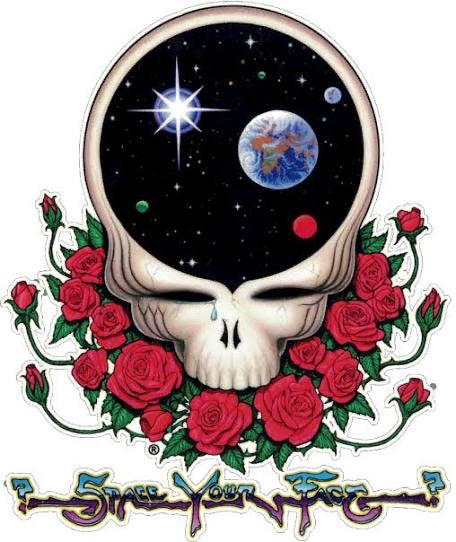 GD Space Your Face Sticker