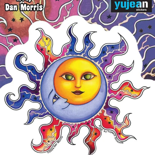 Dan Morris Sun/Moon Sticker