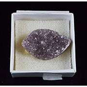 1" Amethyst Marquise Druse Cabochon