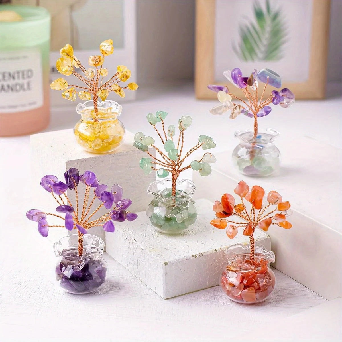 Mini Gemstone Trees