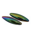 60mm Rainbow Magnetic Hematite Oval Set