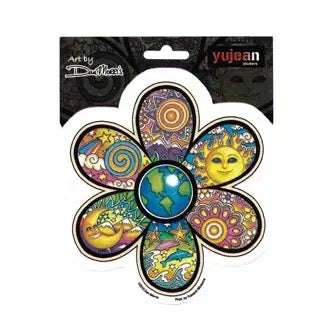 Dan Morris Earth Flower Sticker