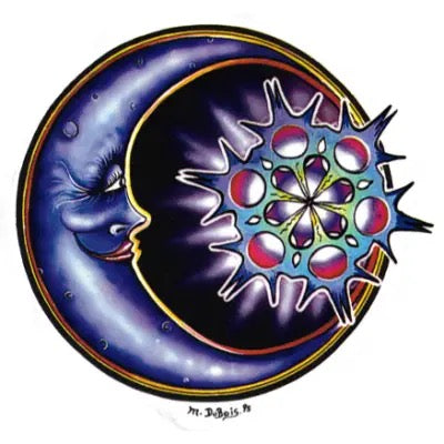 Crescent Moon Sticker
