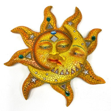 Sun & Moon Wall Plaque