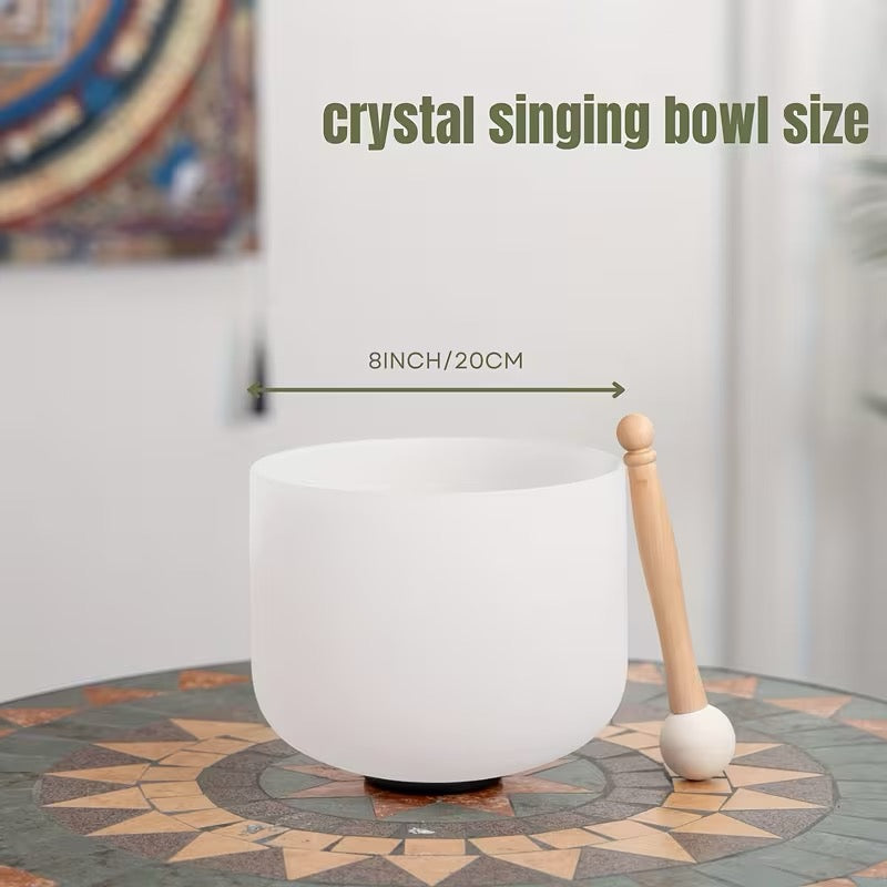 8" Crystal Singing Bowl