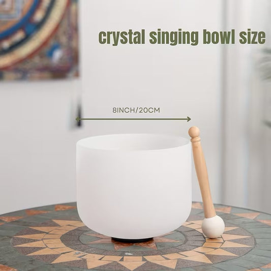 8" Crystal Singing Bowl