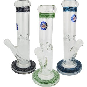 10" Wrap and Rake Straight Water Pipe