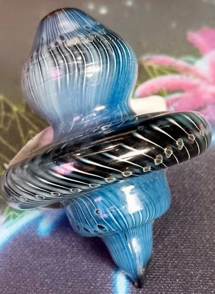 Feathered Vortex Cap