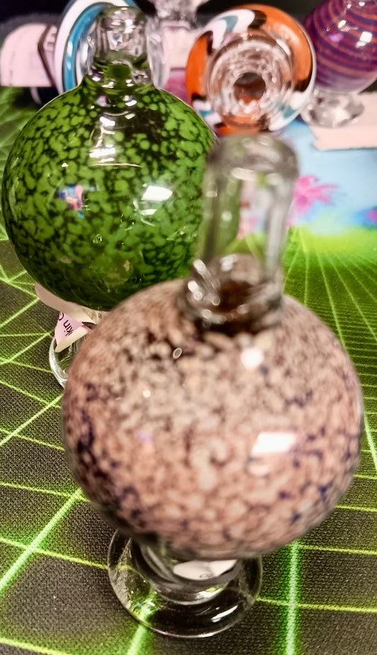 Smoking Glass Frit Cap