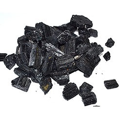 Black Tourmaline Untumbled Gemstones