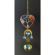 7 Chakra Heart Sun Catcher