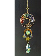 7 Chakra Tree of Life Sun Catcher