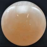 Orange Selenite Gazing Ball