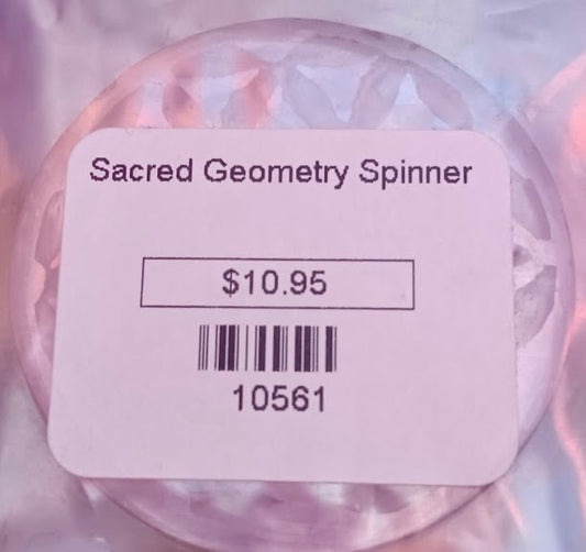 Sacred Geometry Flat Carb Cap
